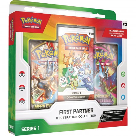 Pokémon First Partner Illustration Collection: Series 1 rinkinys